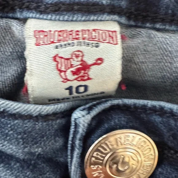 True Religion Indigo Denim Shorts - Picture 3 of 4